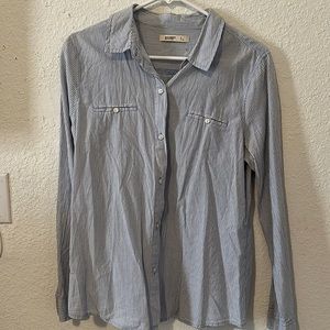 Old Navy Stripped Button Down SZ LG